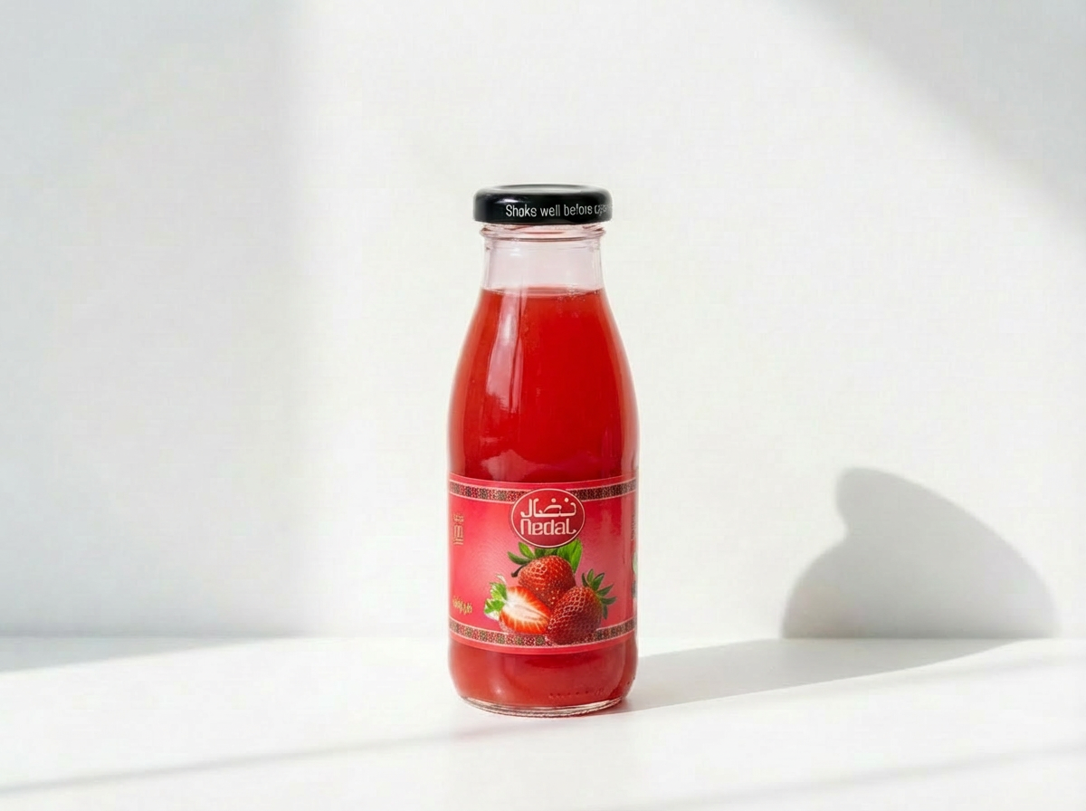 عصير نضال فراولة مقاس صغير