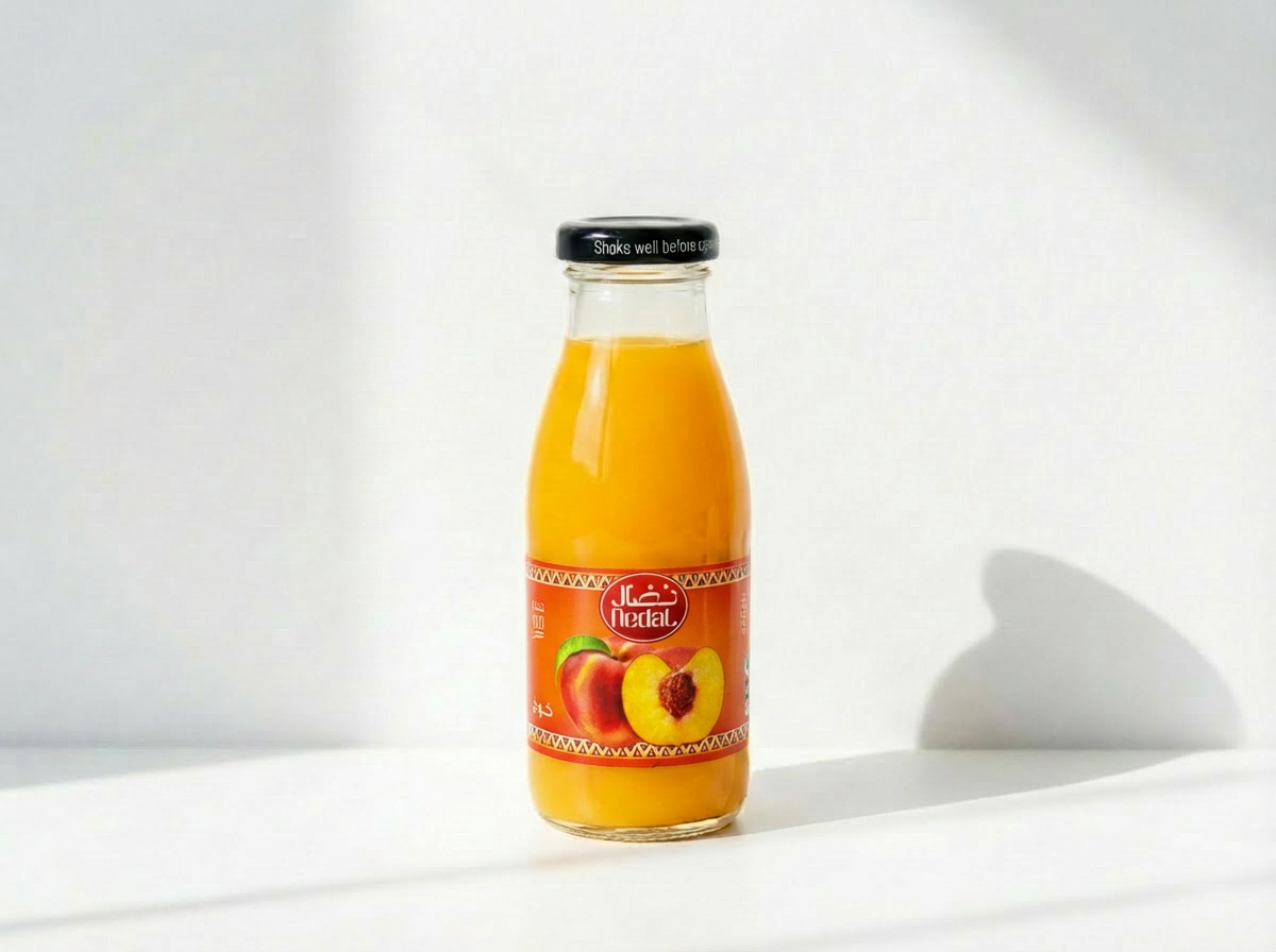 عصير نضال خوخ مقاس صغير